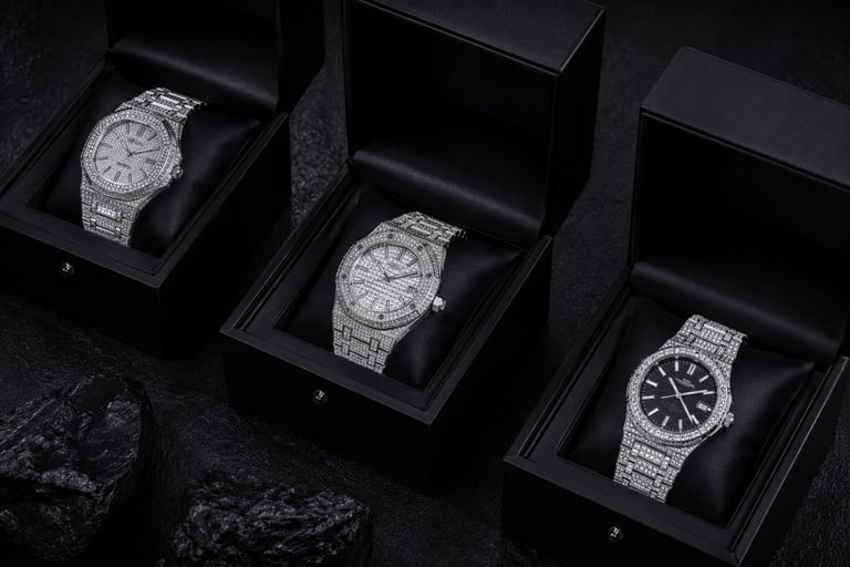 Luxury watch gold